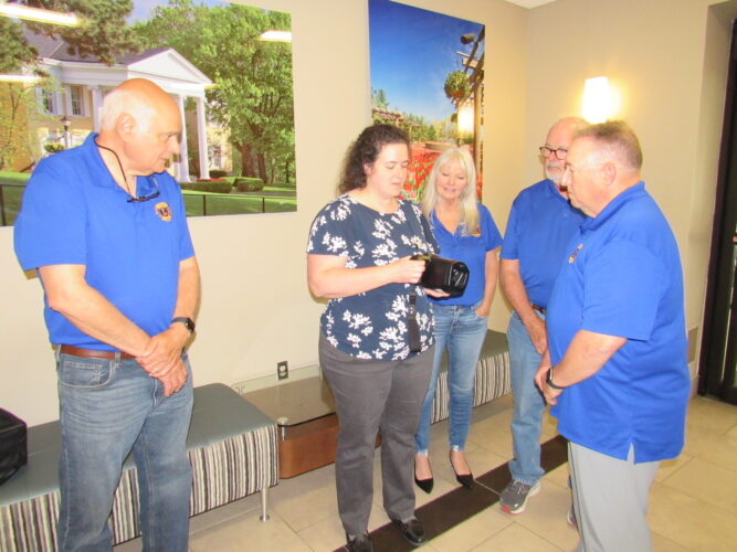 Lions Club Donates Pediatric Vision Screener To WVU Medicine Wheeling Hospital